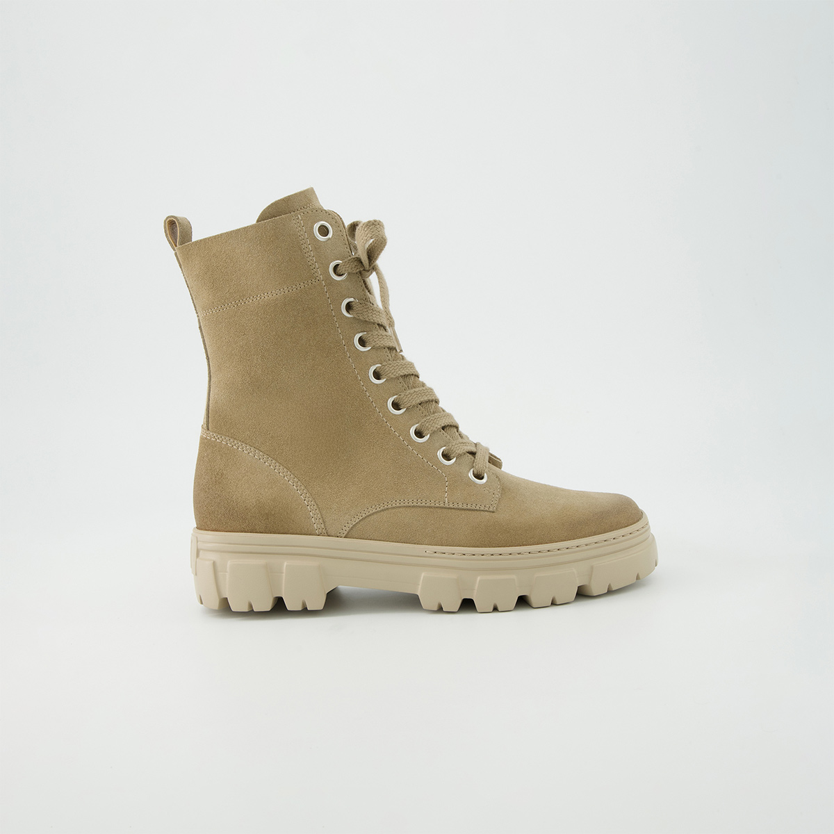Paul Green 9970-111, Boots in Beige für Damen, Größe 40,5