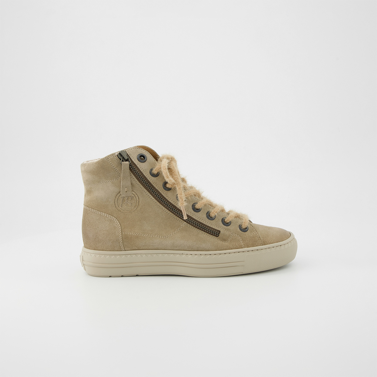 Paul Green 4024-370, Sneaker in Beige für Damen, Größe 37