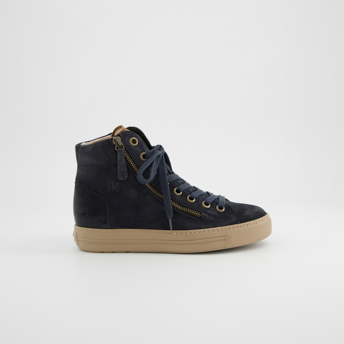 Paul Green 4024-371, Sneaker in Blau für Damen, Größe 36